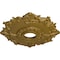 Ekena Millwork Riley Ceiling Medallion (Fits Canopies up to 4 5/8"), Hand-Painted Gold, 18"OD x 3 1/2"ID x 1 1/2"P CM18RLGLS - alternate 2